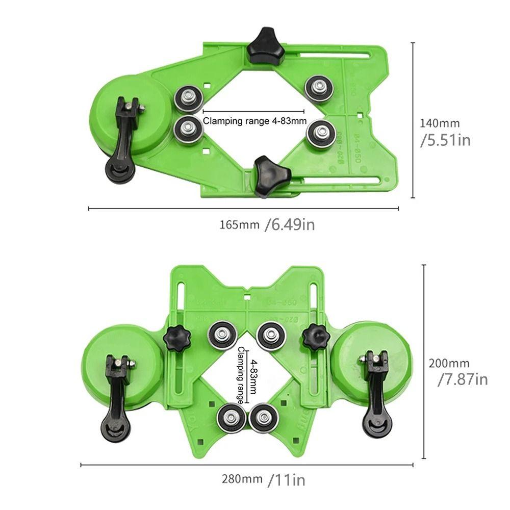 Suction Cup Guide Openings Locator Core Bit Drill Guide Glass Tile Hole Locator  Woodworking