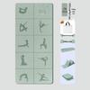 Multifunktionale tragbare faltbare Yogamatte