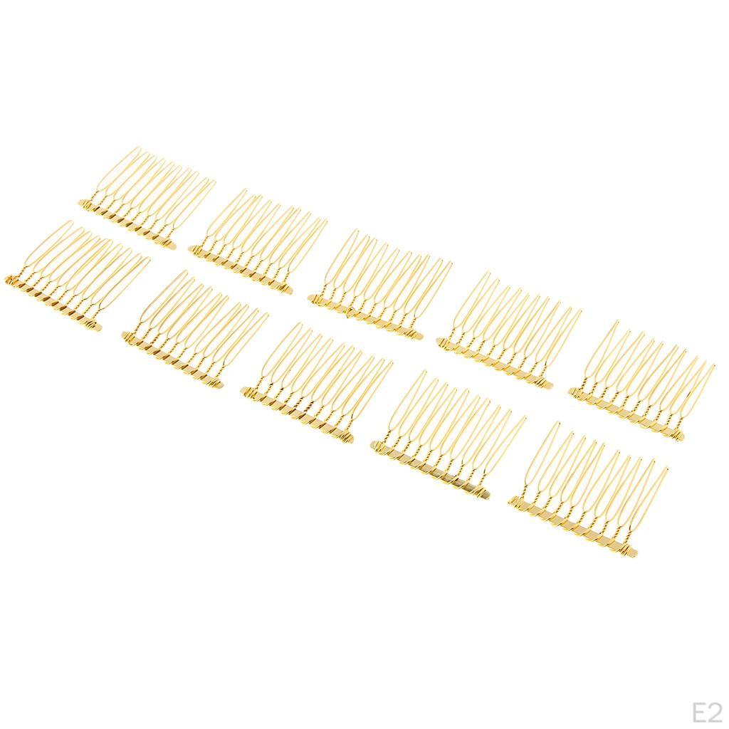 10 Women Hair Comb Pin Clips Accessory