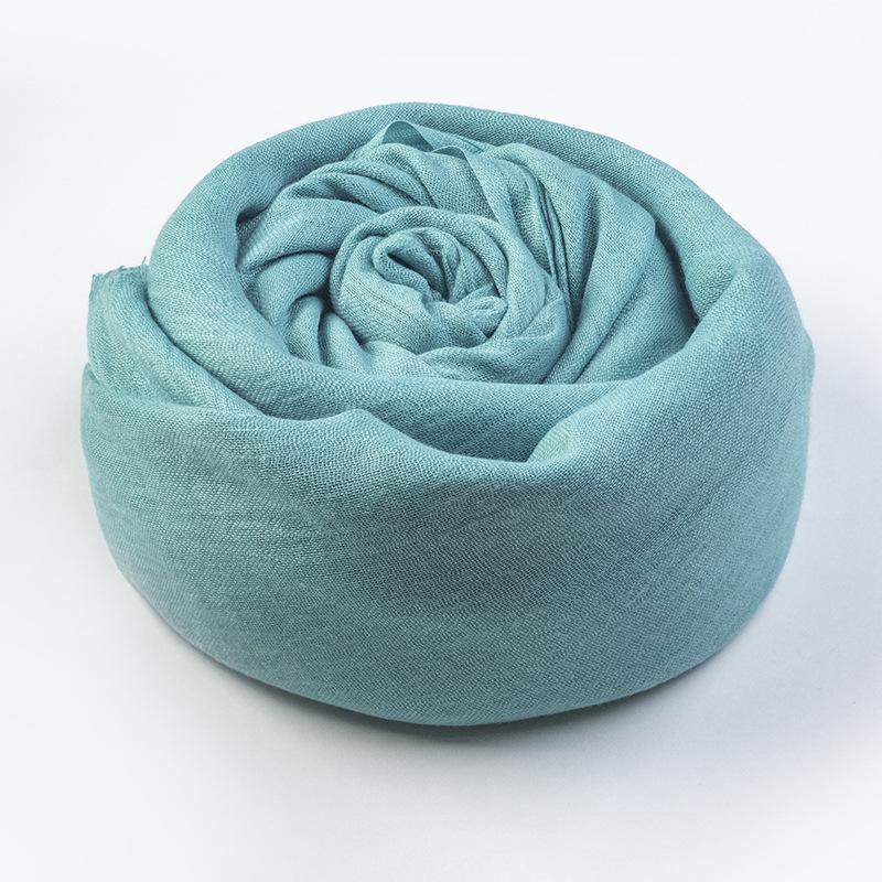 Women's Summer Sun Protection Scarf: Cotton & Linen, Japanese & Korean Style, Medium-Long, Lightweight Shawl