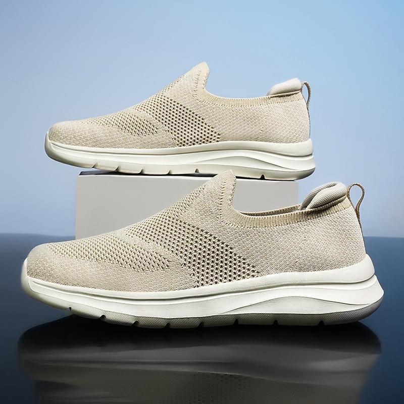 Men's Shoes One Foot Mesh Flying Mesh Lightweight Casual Sports Shoes Running Shoes Comfortable And Breathable Travel Youth