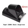 Universal 1 2 3 Hole Left/Right Hand  Auto Dual Holes A-Pillar Holes Gauge Holder Pod Modified Instrument for Black 52mm