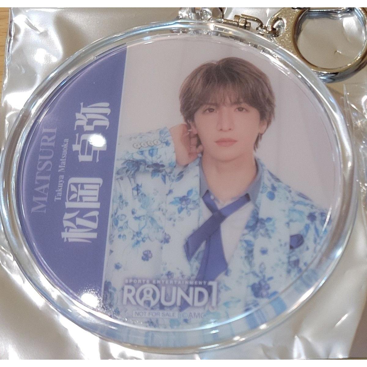 Used SHOW-WA & MATSURI Round One Collaboration Acrylic Keychain Takuya Matsuoka ROUND1