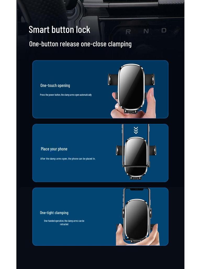 Compatible with 22-23 Bestune NAT Models: Mobile Phone Holder & Navigation Frame for Car Screen Modification