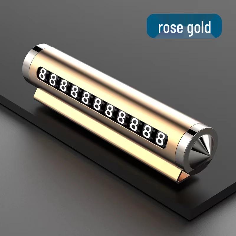 

Портативный дисплей номера телефона для автомобиля и аварийный стеклобой