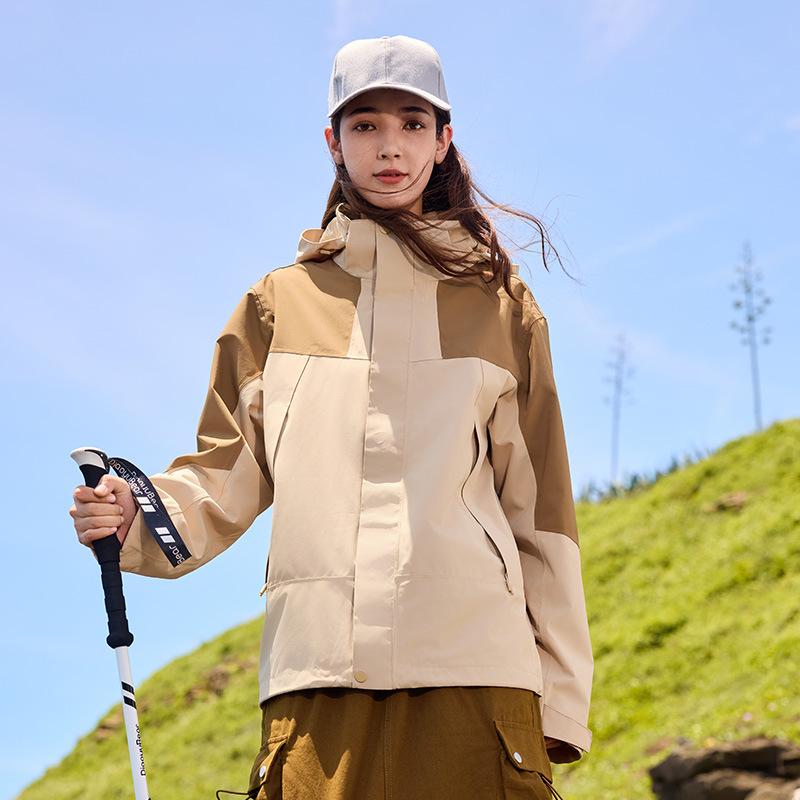 Full Heat Seal Pressed Glue Three-in-one Jacket Men's Outdoor Group Jacket Women