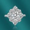 Sace Gems Classic Copper Alloy Zircon Ring Ladies Jewelry Wedding Promise Party Gift