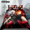 Anime Tokyo Ghoul 3D Printed Bedding Set Duvet Covers Pillowcases Comforter Bedding Set Bedclothes Bed