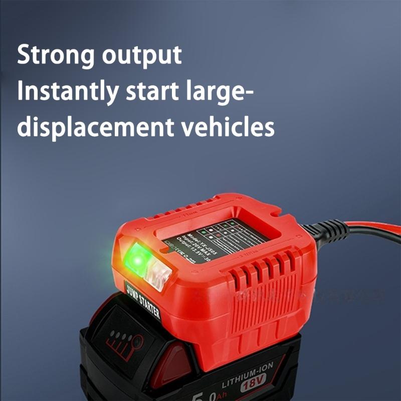 Heavy Duty Battery Jumper Cables Charging Adapter for 18V-20V Battery Car Jump Starting Battery Boosting Cable Accessori