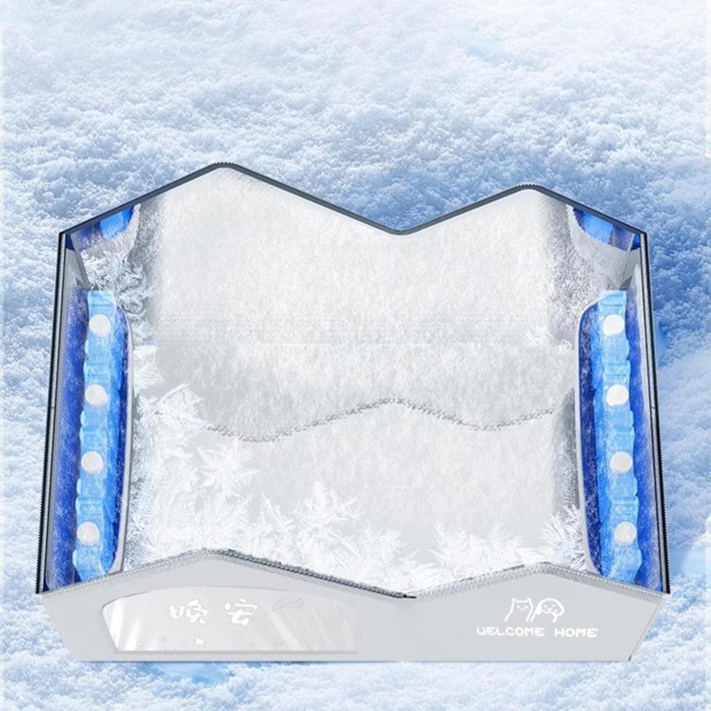 Cat Cooling House Long Lasting Cooling Foldable Portable Bite Resistant Pet Cooling House for Cat Dog Cat Cooling House