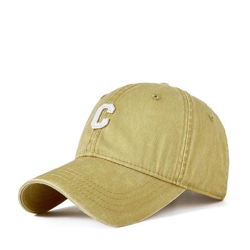 Vintage Water Wash Baseball Cap For Women And Men With Sun Protection And Breathability