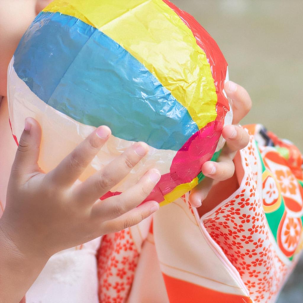 Castle Made In Traditional Paper Size 6 Set of Japanese Souvenir Enterprises, Japan, Balloons, (13cm Diameter), 50,