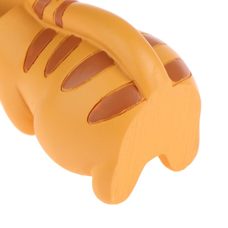 1Pc Japan Style Glasses Mobile Phone Holder Stationery Desktop Cat Decoration Collectible Home Decor Resin Craft Ornaments