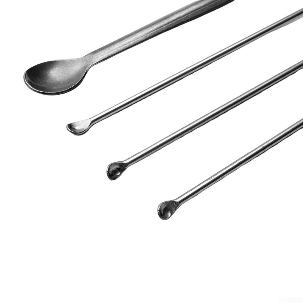 12pcs Laboratory Sampling Spoon Lab Spoon Spatula SW Safe
