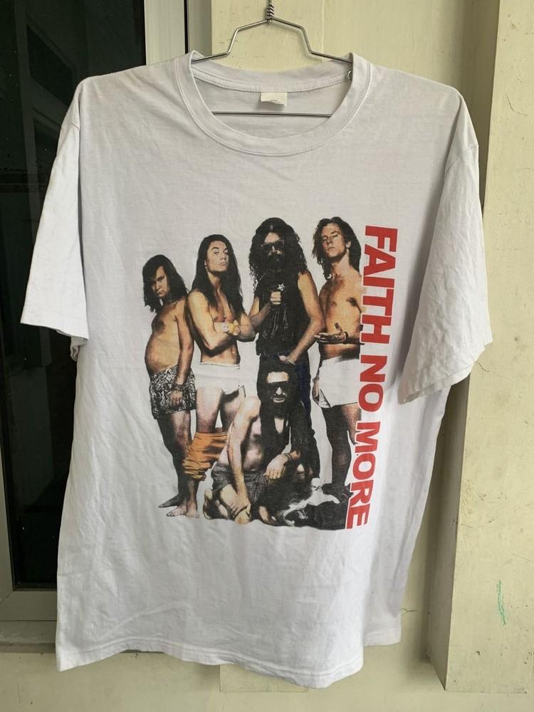 

Faith No More The Real Thing Белая унисекс футболка с коротким рукавом S-5XL Унисекс футболка S