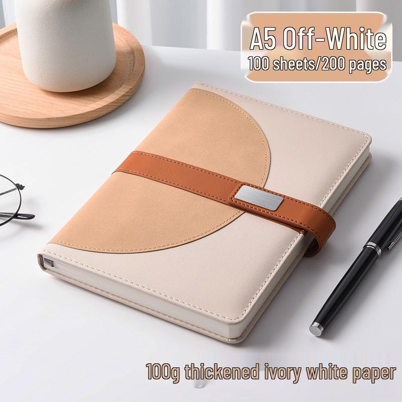 Custom Logo Thick Buckle Notebook and Diary