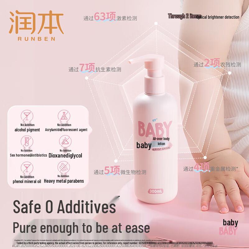 RUNBEN Baby & Kids Hydrating Body Lotion