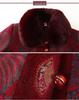 Elegant Fleece-Lined Wool Coat for Middle-Aged & Elderly Women - Cozy, Thickened Winter Jacket for Moms