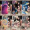 For Infinix Hot 40 Pro Case X6837 Aesthetic Cute Cat Casing Soft TPU Bumper Infinix Hot40Pro 40i Transparent Silicone Back Cover