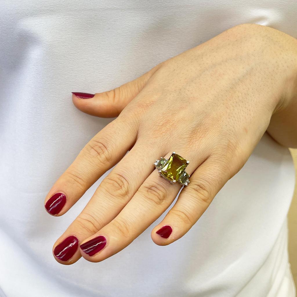 Stříbrný prsten se třemi kameny zultanit, stříbrný prsten se změnou barvy, prsten ze stříbra 925 pro ženy, turecká diaspora, turecké šperky