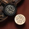 Envelope Emboss Wax Seal Stamp Head Removable Sealing Brasses Stamp Head Gift