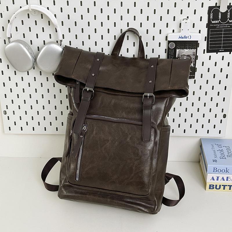 Schoolbag1011 new casual travel bag college bag men's fashion cool backpack large capacity fashion backpack