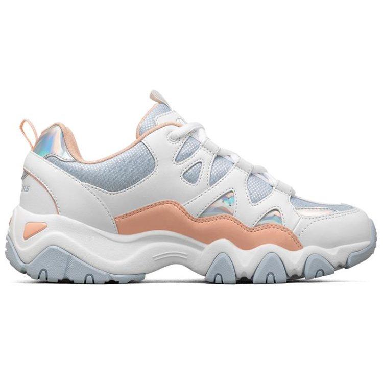 Skechers D'lites 2.0 'White Blue Pink' Women's 66666312-WLB