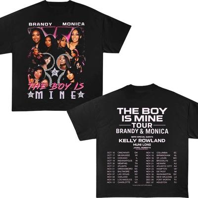 New Brandy & Monica Cotton Unisex All Size 22D640 Unisex T-Shirt