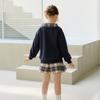  Olivan  School Symbol Skirt Top And Bottom Suit  2color 