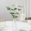 Artificial Plants Silk Eucalyptus Leaf Wedding Bridal Accessories Clearance Fake Rose Vase Home Room Table Decor Festival Wreath