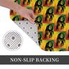Bob Marley Reggae rutschfeste Fußmatte Bodenmatte Sandkratzmatte Teppich für Kücheneingang Haus Badezimmer Wohnzimmer Fußmatte