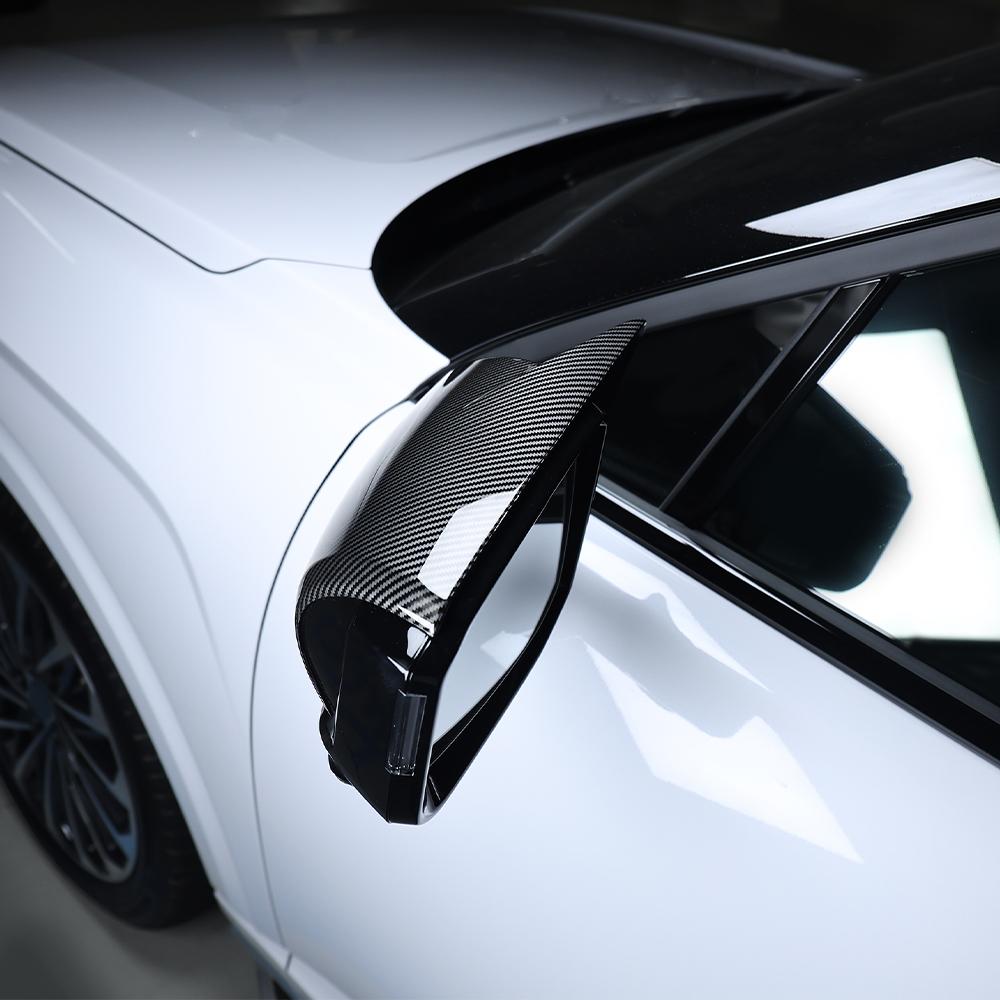 For LX3 Hyundai Palisade 2026 Rear View Mirror Cover Bull Horn Style Carbon Fiber ABS Rearview Mirror Shell LHD/RHD