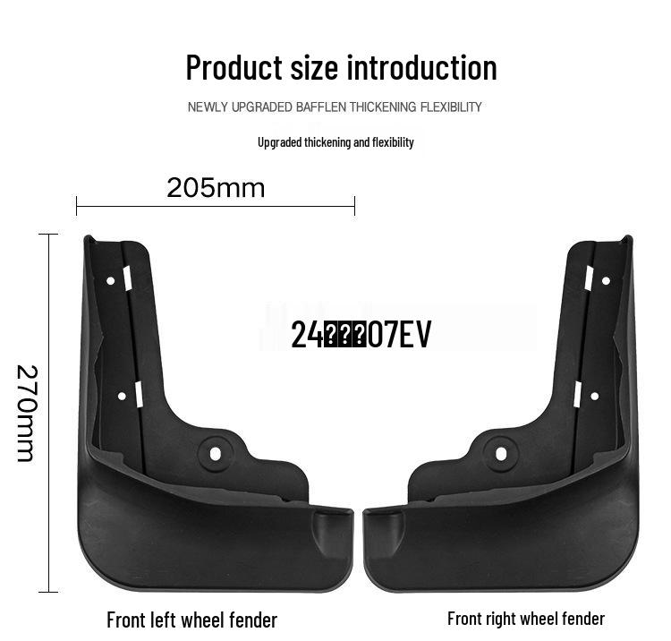 BYD Sea Lion 07 Splash Guard Mud Flap for Car Tires (2024 Model)