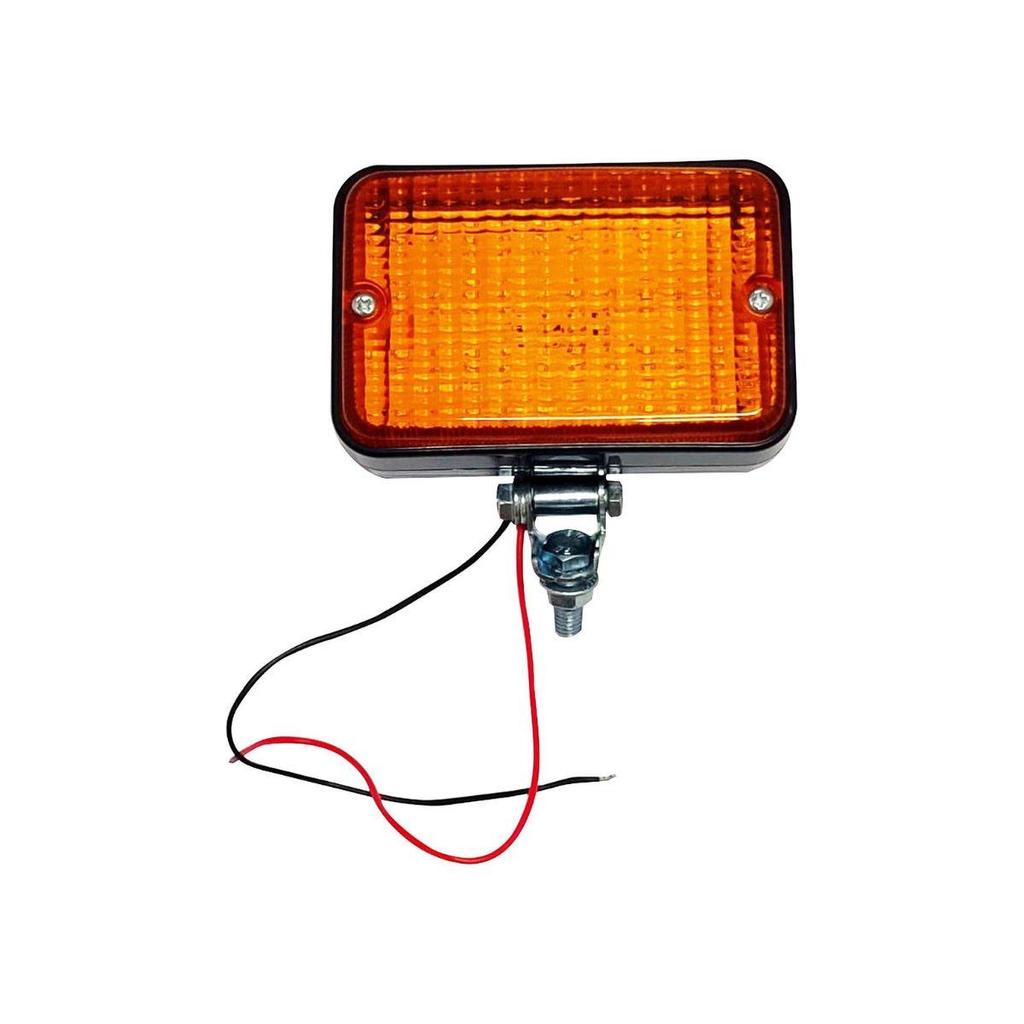 APSMOTIV Led Work Lights Off Road 20 LEDs 24V with Flush Mount Brackets for Trucks,Tractor, ATV, SUV Universal Fit Amber Led Work Flood Lights