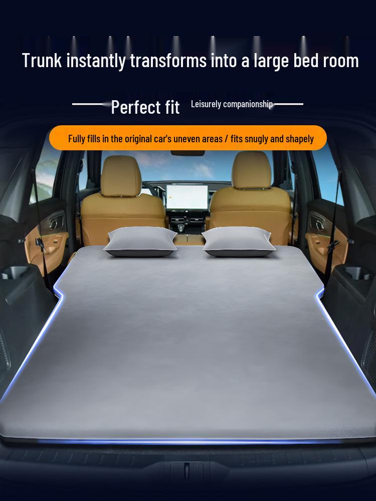 Compatible GAC Trumpchi GS8 Car Air Mattress for Rear Seat and Trunk