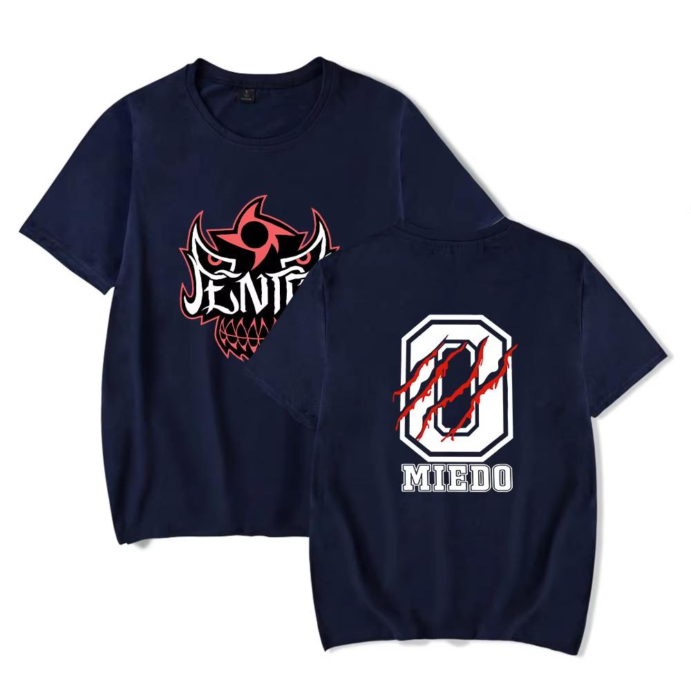 Penta El Zero Miedo Cero Miedo Merch T-Shirts Cosplay Women Men Fashion Crewneck Short Sleeve Oversized Unisex Harajuku high quality