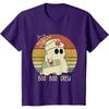 Boo Boo Crew Nurse Shirts Halloween Nurse Shirts for Women T-Shirt Short Casual  Daily Four Seasons Tees Shirts for Men