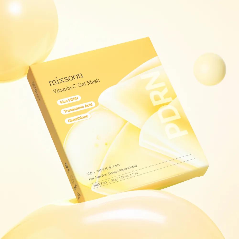 mixsoon Gel Mask 5ea (2 Options) (Hyalraebae/Vitamin C) Hyalraebae
