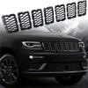 Front Bumper Grille For Jeep Grand Cherokee 68317863AA Bumper Grille For Jeep Honeycomb Mesh Grill Cover Chrome