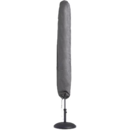 Perel housse de parasol 220 x 40 cm polypropylène gris