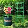 3/6/9/12Sets Plant Support Pile Stand Flowers Plant Arrangement Fixing Rod Plants Stake for Garden Supplies Home Yard Planting