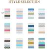 YUBBAEX Geometric Pattern Masking Tape Set Retro Simple Washi Paper Tape Perfect for Journal Wrapping Floral 5-Roll - Design, Design, - Art/DIY