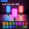 CYKE RGB Selfie Light with Cold Shoe for Photography