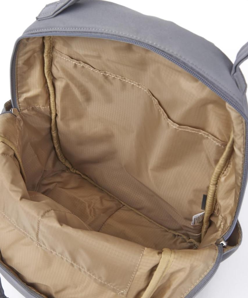 motte GHM0551 Gray [Anero Grande] Backpack/Lightweight/Multi-storage/A4