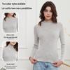 Hengyuanxiang Women's 100% Wool Knit Sweater