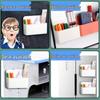 Wall-Mounted Magnetic Pen Holder and Storage Box for Whiteboards