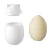 Premium Silikon-Eierglas-Herstellungsform-Set Handgemachte Geschenkzubehör zum Basteln Personalisierbare Aufbewahrungsbehälter