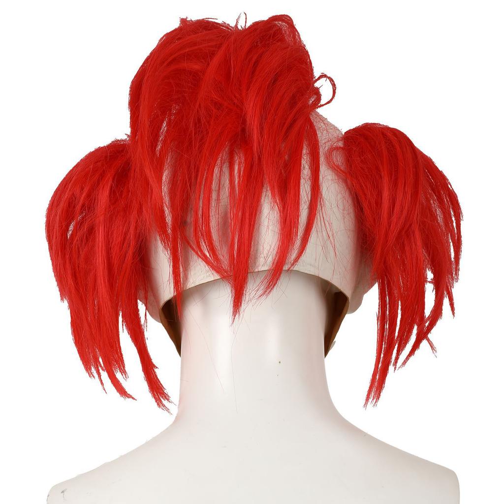 New scary Halloween red-haired clown mask, perfect for costume parties and performances