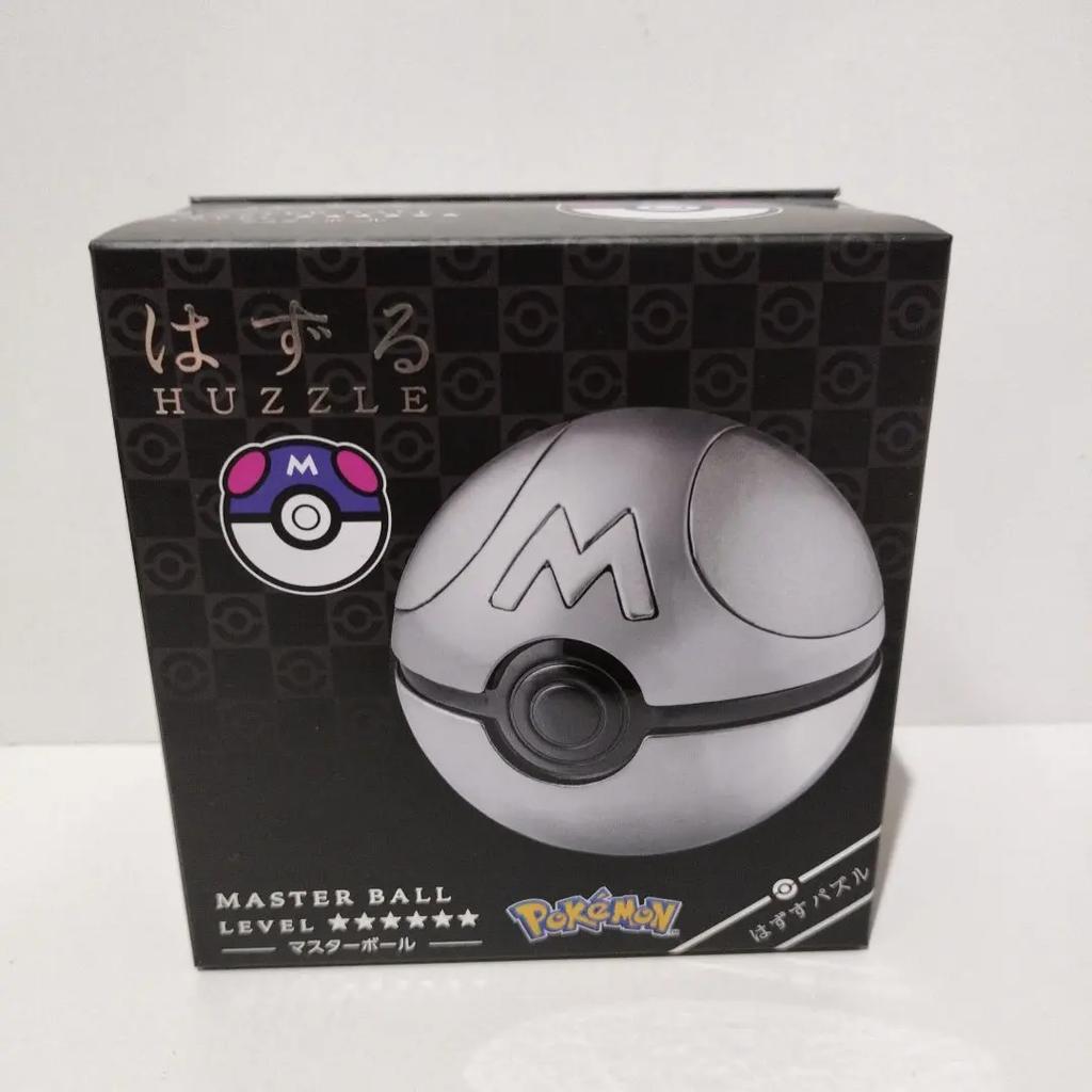 Complete set 4 Huzzle HANAYAMA Pokemon Monster Super Hyper Master Ball Puzzle