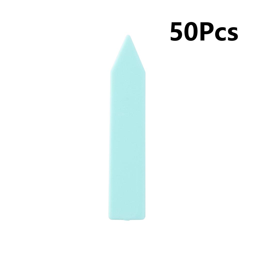 50pcs Waterproof PVC Plant Label Waterproof Nursery Garden Plant Label Pot Plant Name Seedling Label Tray Marker